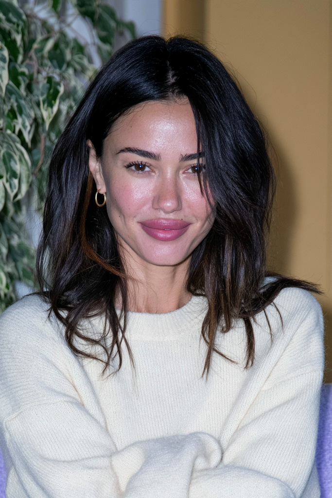25 Espresso Hair Color Ideas: Rich, Warm & Effortlessly Chic 12 Espresso peekaboo hair highlights