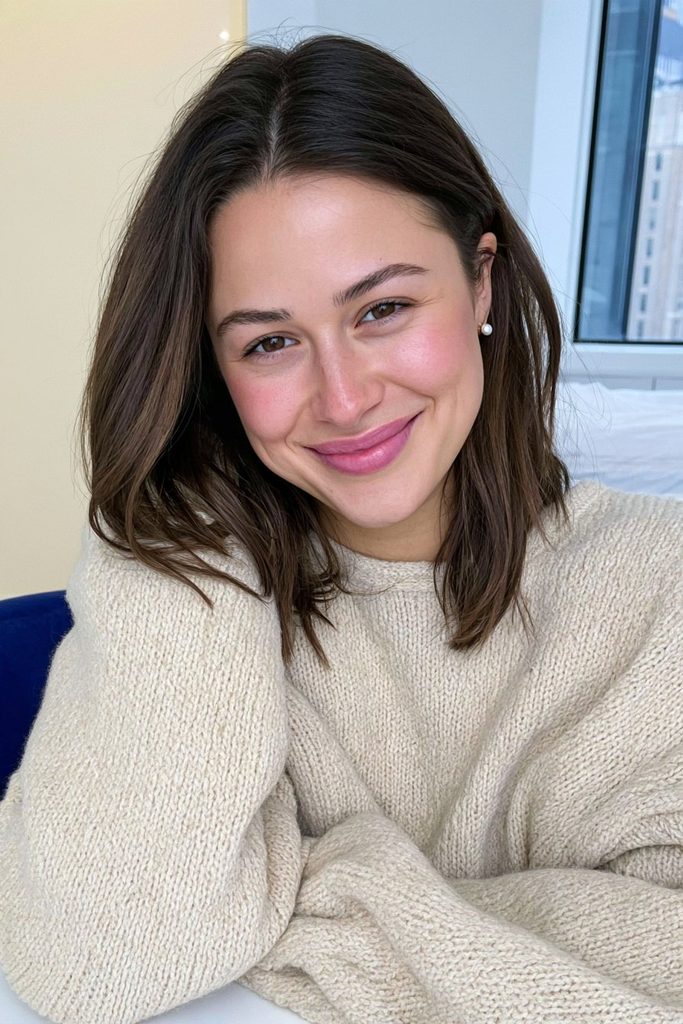 25 Cold Girl Makeup Ideas That'll Have You Ready for Winter 12 Five-minute cold girl makeup