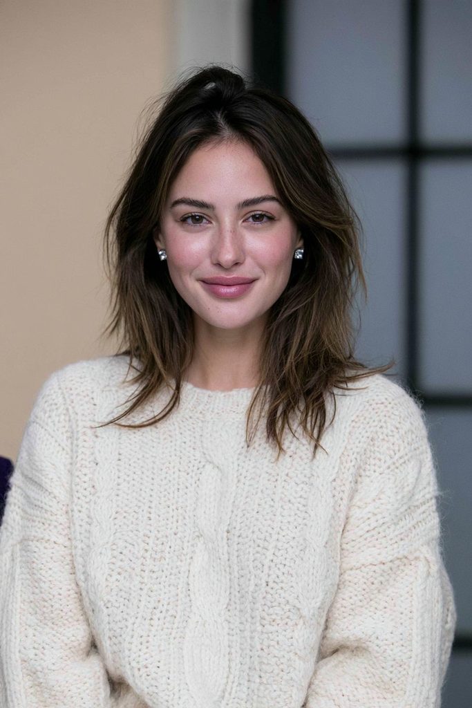 25 Cold Girl Makeup Ideas That'll Have You Ready for Winter 20 Fluffy brows soft makeup look