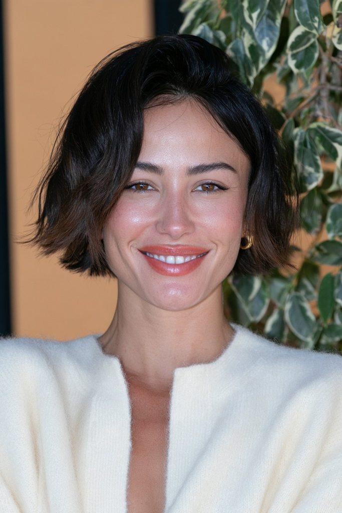 Halo pixie bob hairstyle
