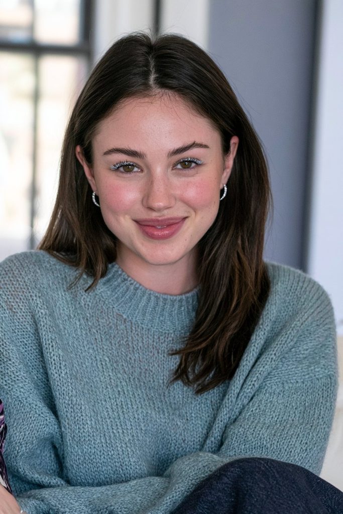 25 Cold Girl Makeup Ideas That'll Have You Ready for Winter 5 Icy inner-corner shimmer makeup