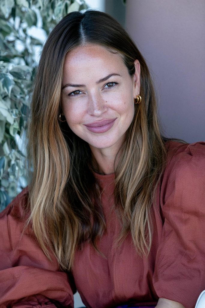 Maple brown soft sombré