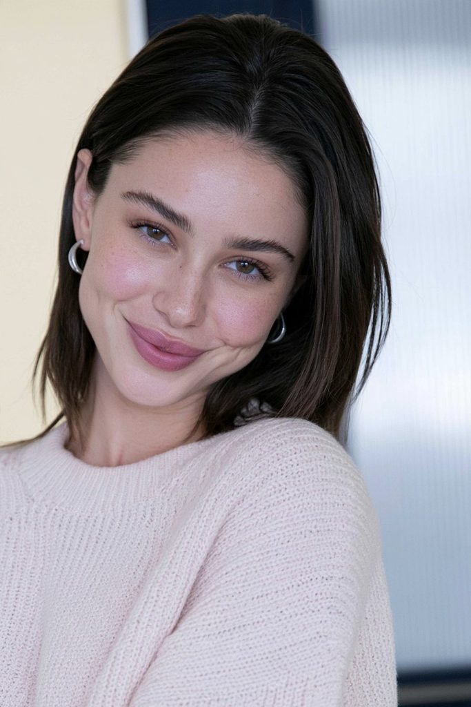 25 Cold Girl Makeup Ideas That'll Have You Ready for Winter 18 Monochrome cool pink cheeks lips