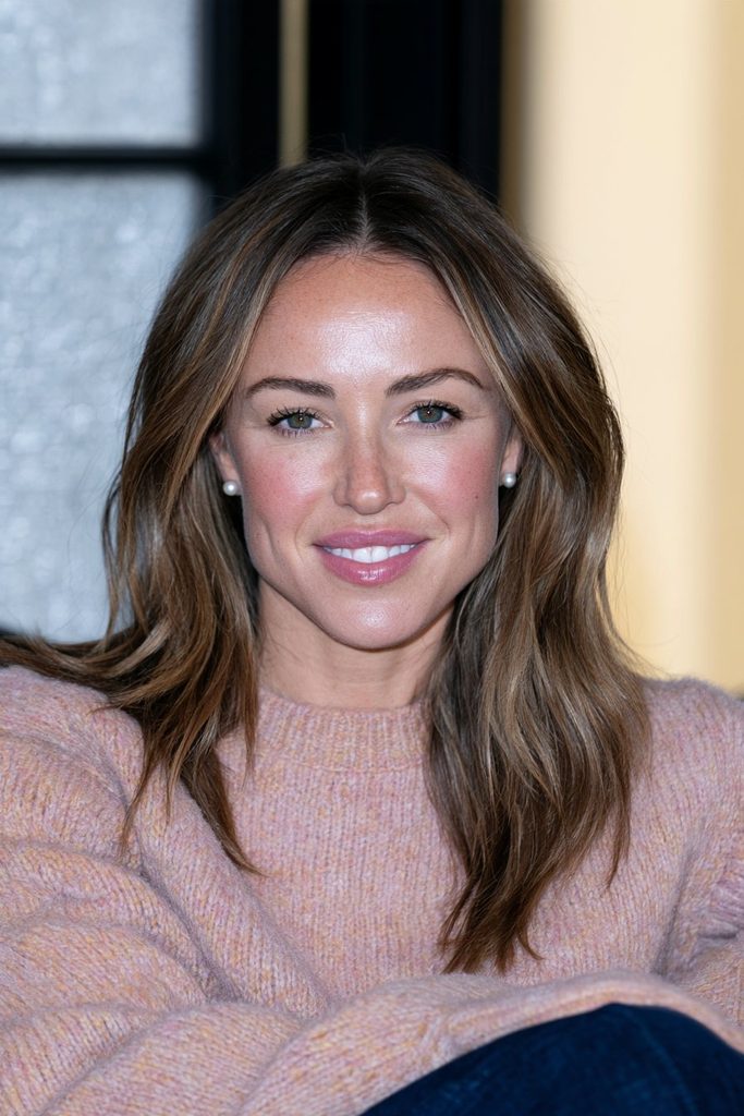 25 Cold Girl Makeup Ideas That'll Have You Ready for Winter 7 Nude pink blurred lips
