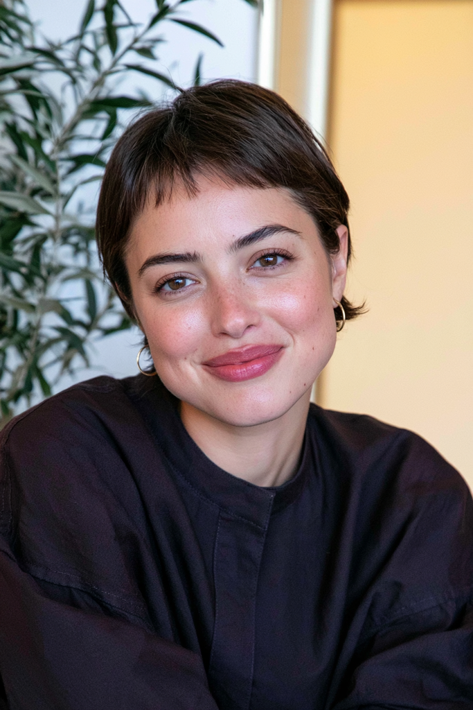 Pixie Bob with Micro Bangs