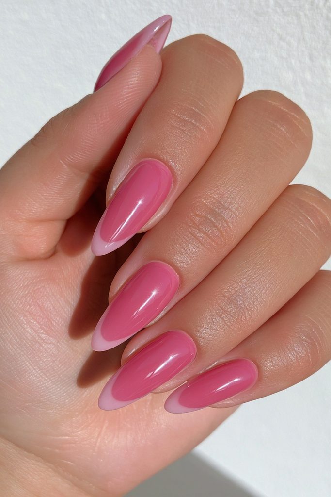 20 Soft, Glossy Sugar Plum Nails for Short Lengths 8 Glossy plum jam finish nails