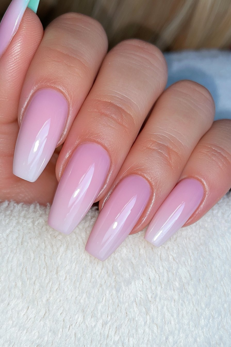 Quiet Luxury Skin Tone Coffin Nails
