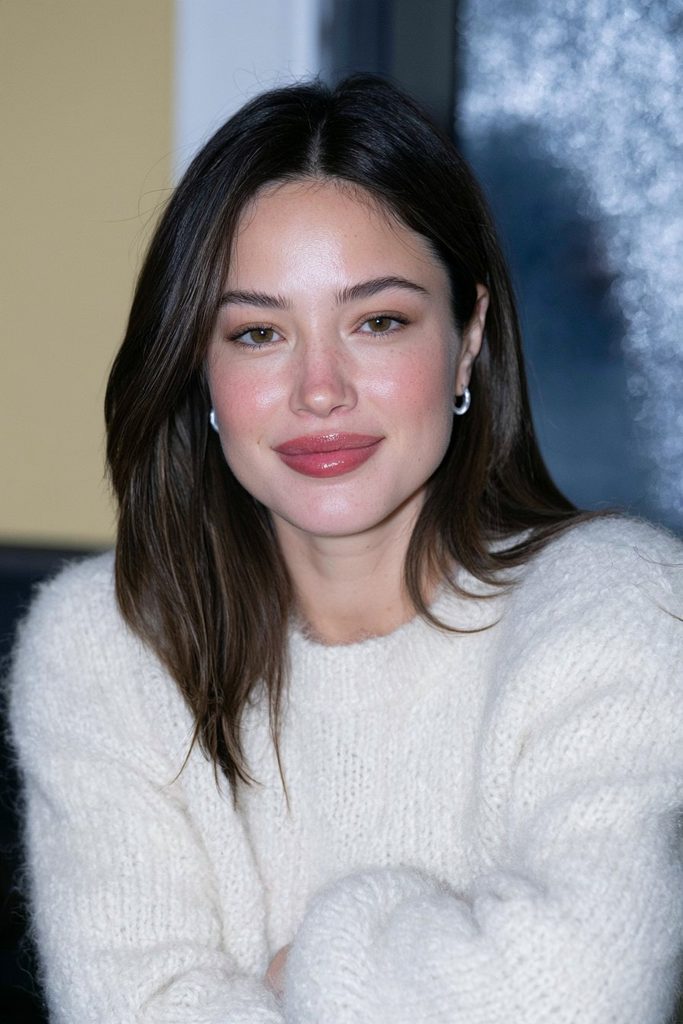 25 Cold Girl Makeup Ideas That'll Have You Ready for Winter 16 Snow-kissed nose contour makeup