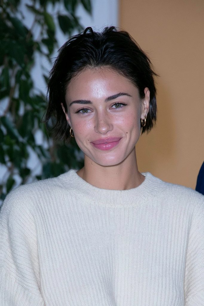 Stacked pixie bob haircut