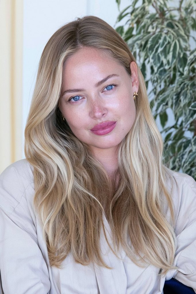 Vanilla chai blonde hair color