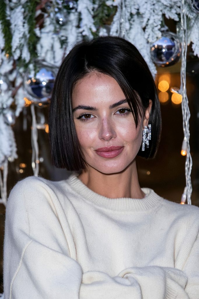 Sleek bixie Christmas short hairstyle