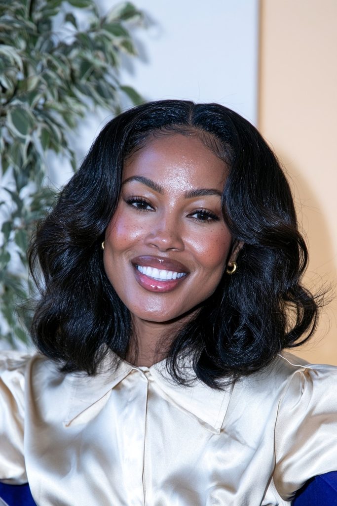 Body wave quick weave bob hairstyle