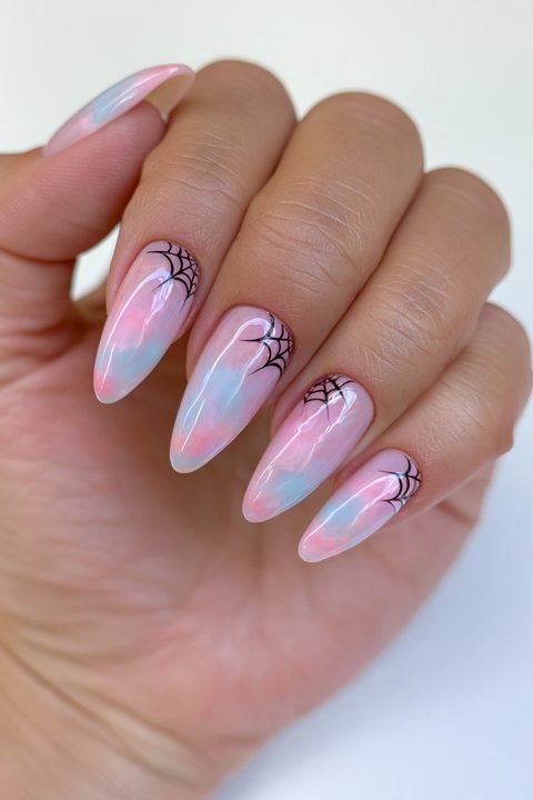 20 Spider Web Nail Ideas for a Spooky-Chic Halloween