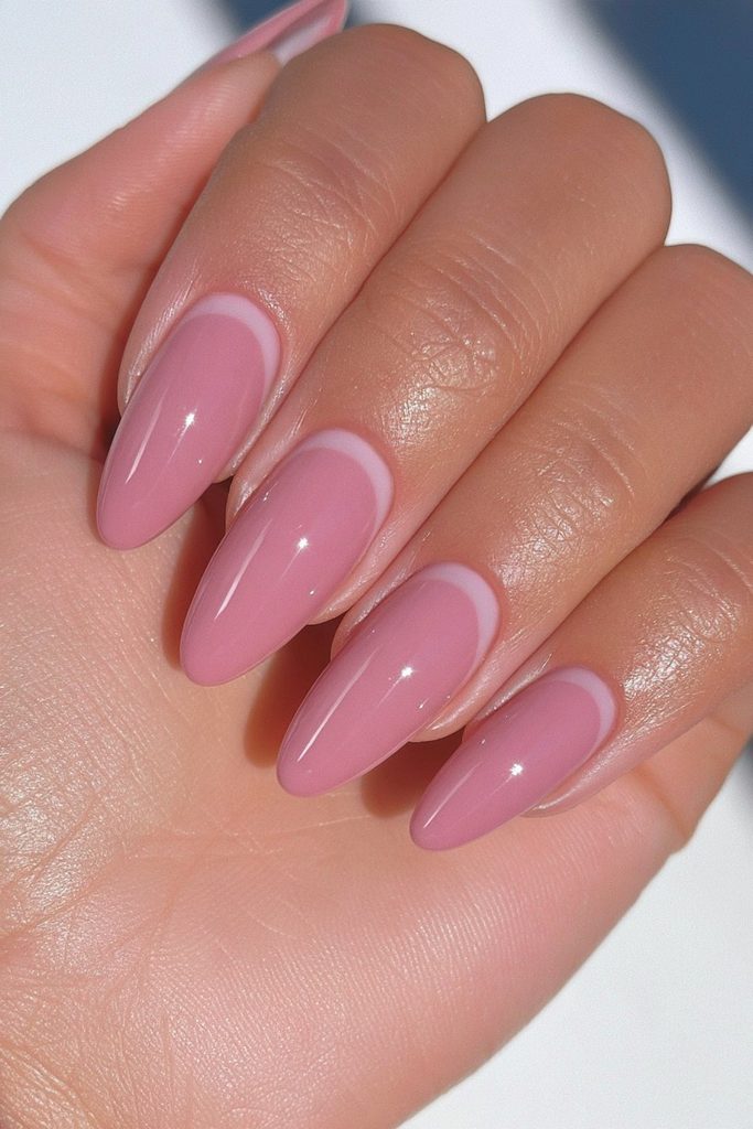 25 Mocha Mousse Nails Ideas for a Cozy, Creamy Manicure 23 Mocha cuticle space manicure nails