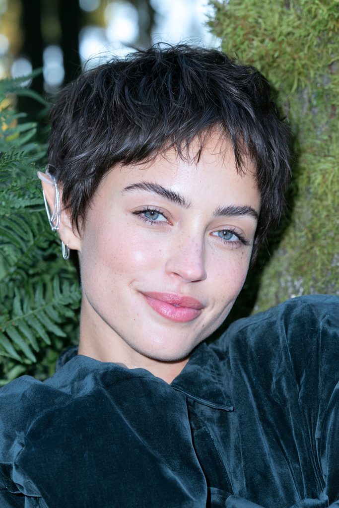 Elfin choppy pixie haircut