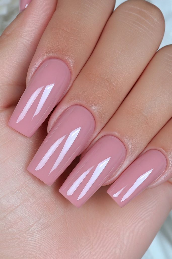 25 Mocha Mousse Nails Ideas for a Cozy, Creamy Manicure 22 Long square mocha mousse nails