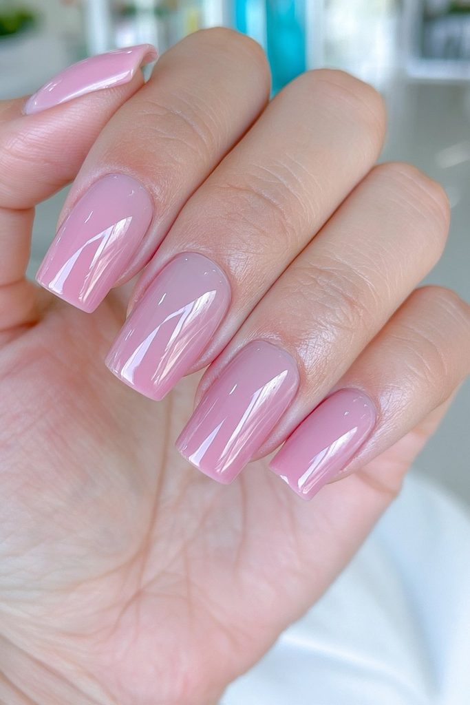 25 Mocha Mousse Nails Ideas for a Cozy, Creamy Manicure 20 Short round mocha mousse nails